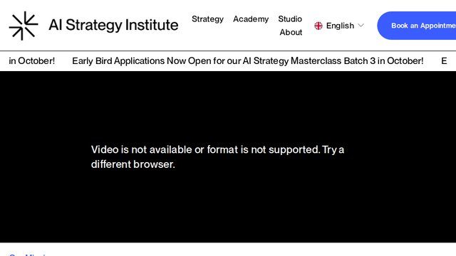 AI Strategy Institute - AI Strategy, AI consulting, AI training