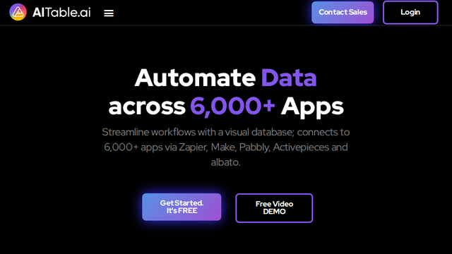AITable.ai | Automate data across 6,000+ apps