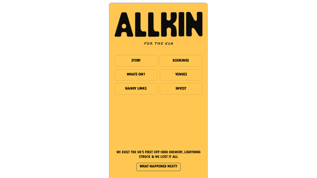 Allkin: Community-Led Sustainable Experiences