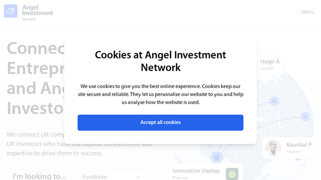 UK Angel Investment Network - Business Angels, Entrepreneurs & Angel Investors