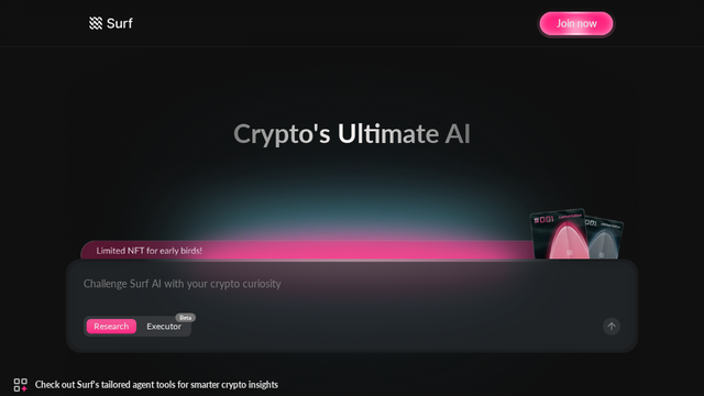 Surf - Crypto's Ultimate AI