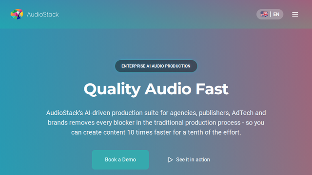 AudioStack: Revolutionizing AI-Driven Audio Production
