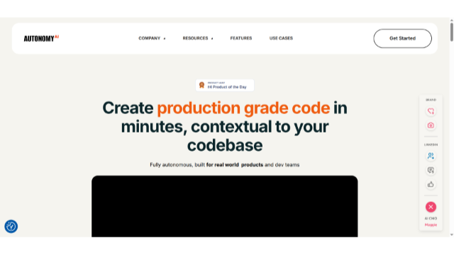 AutonomyAI - Your AutonomousAI Engineering Teammate