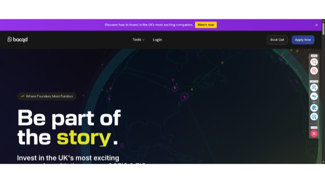 Bacqd: Empowering Startup Ecosystems