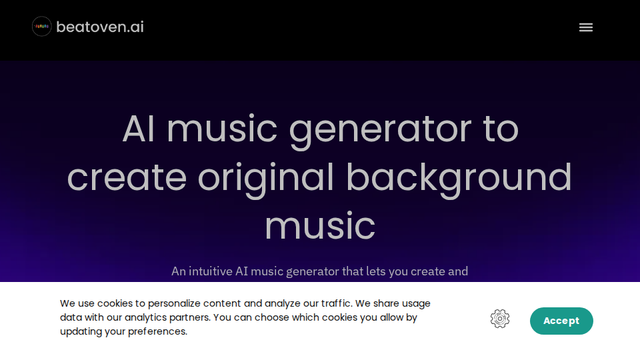 Beatoven.ai: Royalty Free AI Music Generator