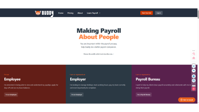 Buddy - United Kingdom's Leading Cloud Payroll Software
