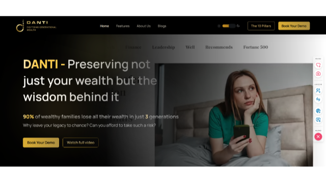 LegacyLink: Digital Solutions for Preserving Generational Wealth