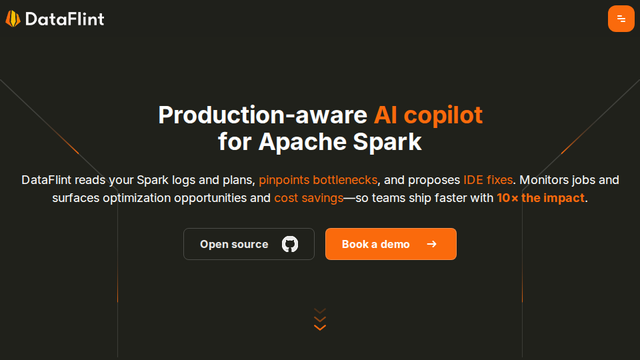 DataFlint - Production-aware AI copilot for Apache Spark