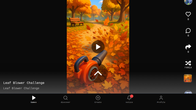 Leaf Blower Challenge