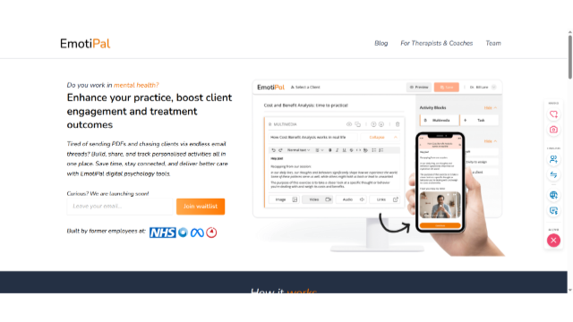 EmotiPal - Digital Psychology Tools