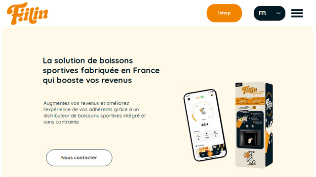 Fiilin | Distribution de boissons protéinées et sportives