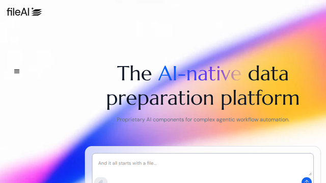 fileAI | AI data preparation & pipelines for automation and AI