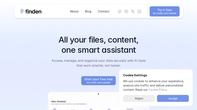 Finden - Real-Time Insights with AI