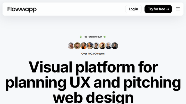 Flowmapp website planning tool: Sitemaps, User Flows, Wireframes, and Content