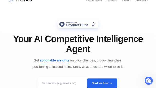 HeadsUp - Turn Competitor Moves Into Your Next Win