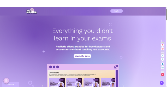 Home | Hey Monika Work Experience for Bookkeepers Software Site