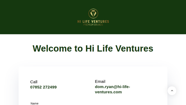 Homepage - Hi-Life Ventures