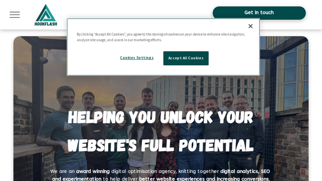 Digital optimisation agency | Hookflash