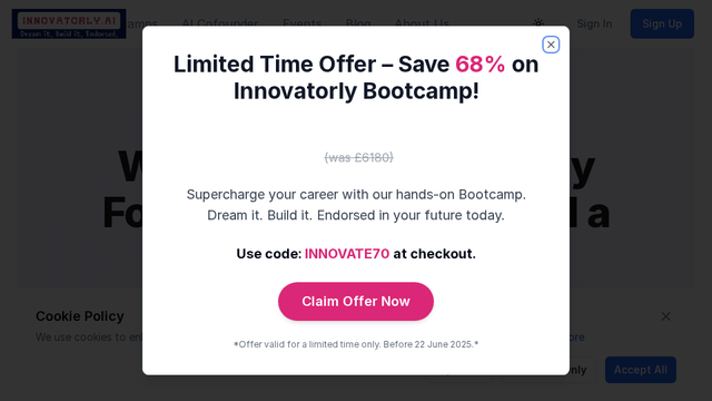 UK Visa Endorsement Services with AI-Cofounder Agents | InnovatorlyAI