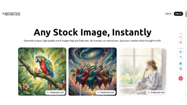 Instastock | AI-Powered Stock Image Generator