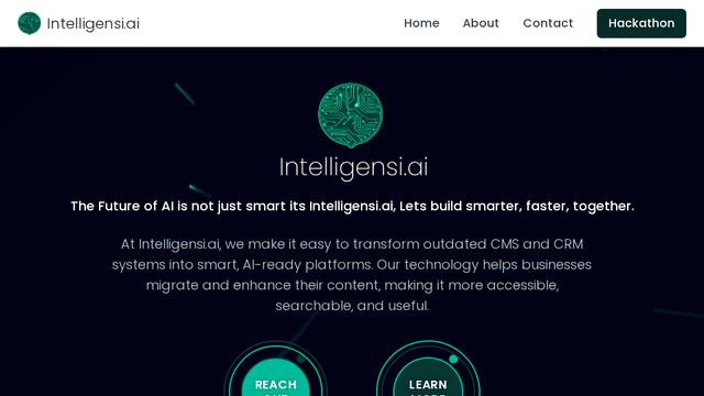 Intelligensi.ai - AI Solutions for the Future