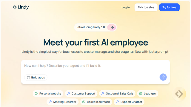 Lindy - Meet your first AI employee