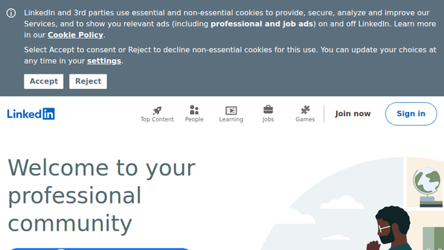 LinkedIn: Log In or Sign Up