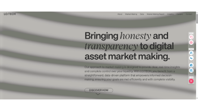 Transparent Market Making Solutions for Digital Assets