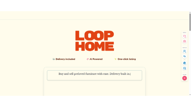 Loop Home - Pre-loved furniture forever