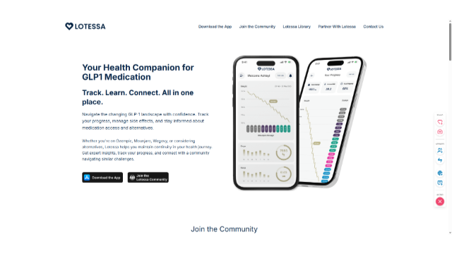 Lotessa - Your Health Companion for GLP1 Medication