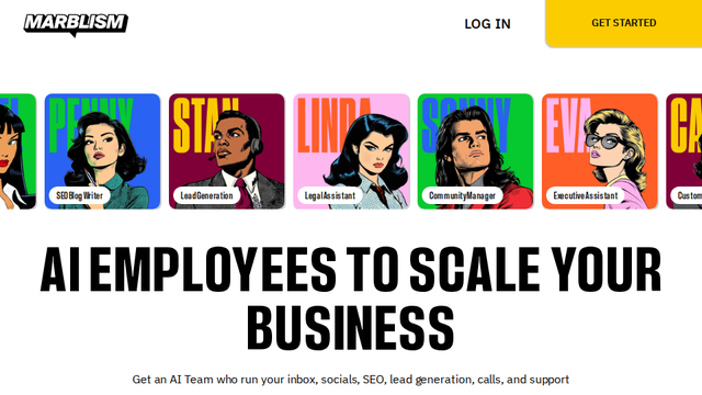 AI Employees To Scale Your Business - Marblism