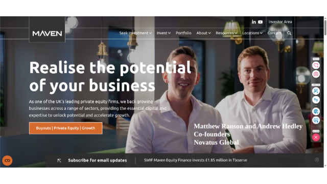 Private Equity Firm | Alternative Investment Firm | Maven CP