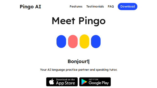 Pingo AI - Your AI Language Practice Partner & Speaking Tutor