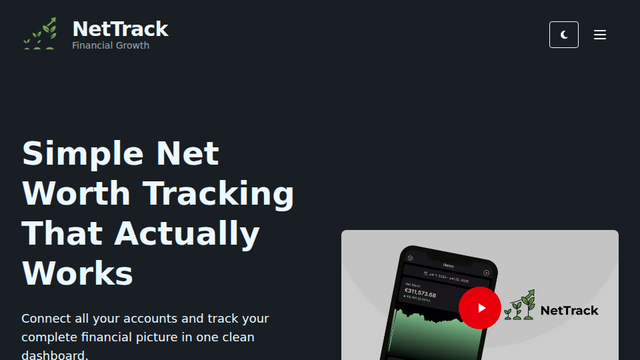 NetTrack - Simple Net Worth Tracking