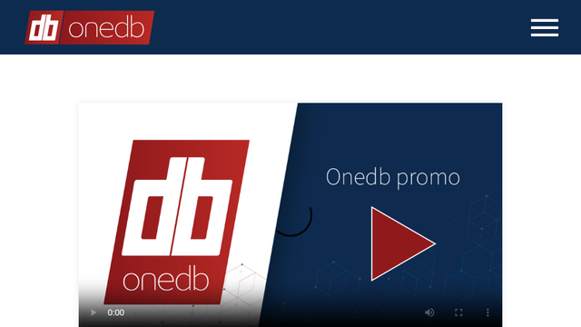 Onedb Online - Home