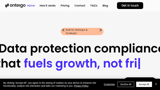 Onteigo | DPOaaS for Tech Startups & Scaleups