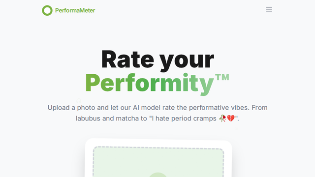 Performative Male Rater