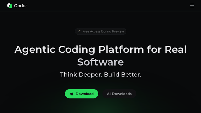 Qoder - The Agentic Coding Platform