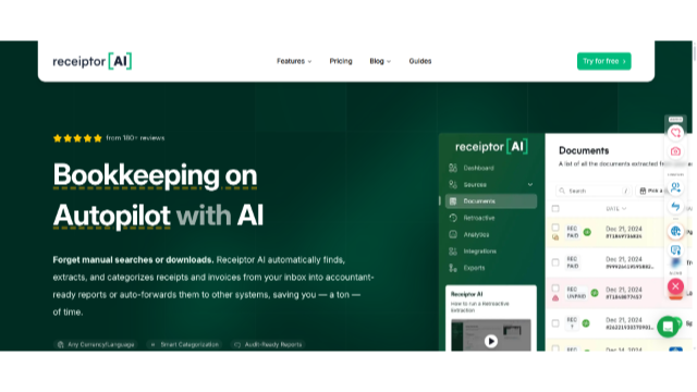 Bookkeeping on Autopilot with AI | Receiptor | Receiptor AI
