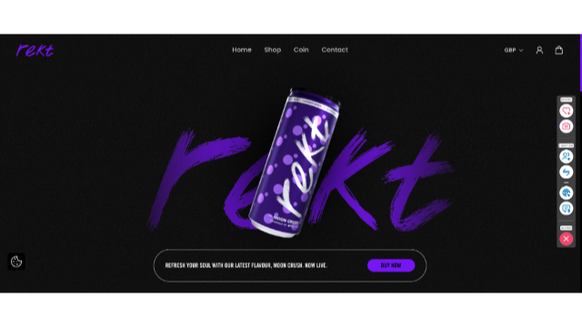 Rekt Drinks - Sparkling Water for the Bold