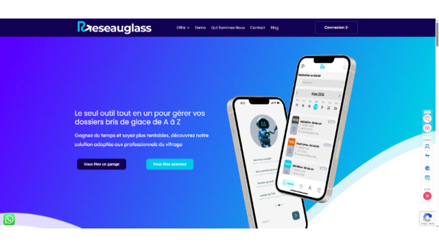 ReseauGlass - Logiciel de gestion des bris de glace