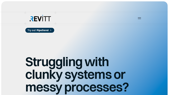 Revitt - Custom Software Development | Fix Chaos, Save Time, Grow Business