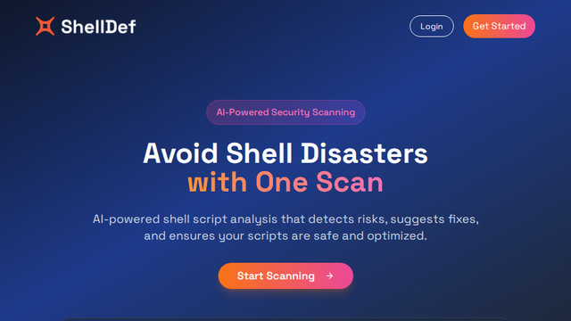 ShellDef - AI-Powered Shell Script Scanner