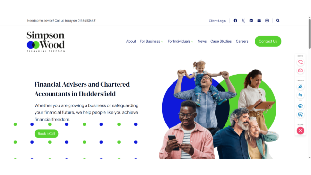 Financial Advisors Huddersfield - Chartered Accountants | Simpson Wood
