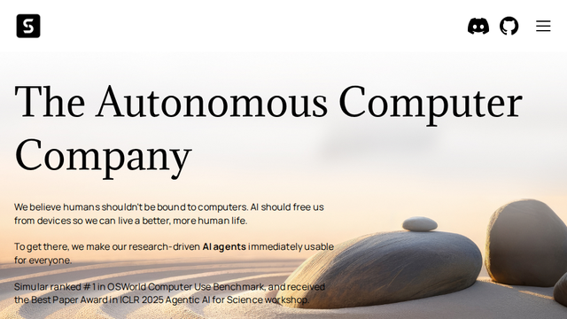 Simular - The Autonomous Computer Company