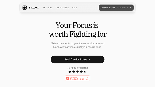 Empower Your Time with Sixteen: The Ultimate Screentime Management App