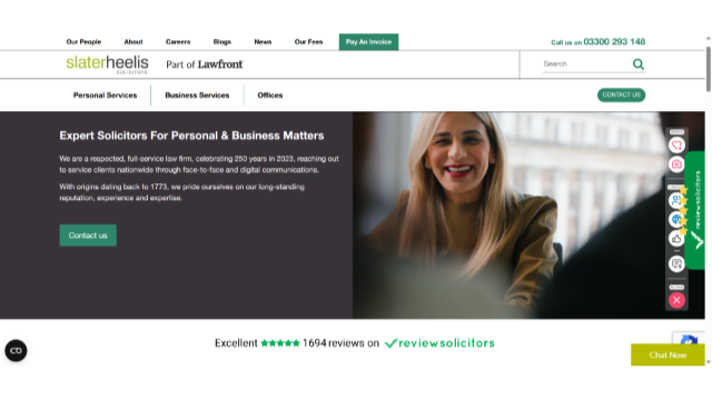 Slater Heelis Solicitors: Full Service UK Law Firm in Manchester