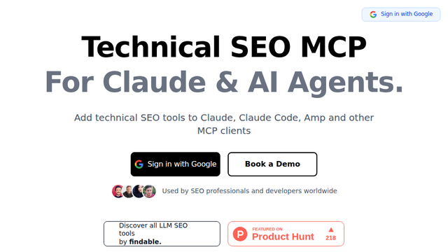 Technical SEO MCP - SEO Tools for Claude & AI Agents