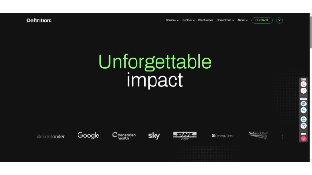 Unforgettable impact | Definition