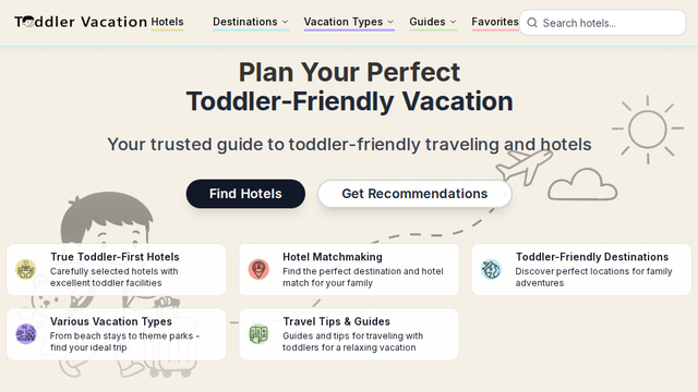 Toddler Vacation - Best Toddler-Friendly Hotels & Family Travel